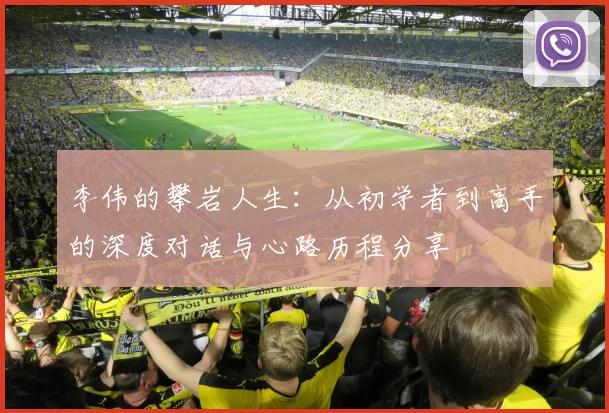 李伟的攀岩人生：从初学者到高手的深度对话与心路历程分享